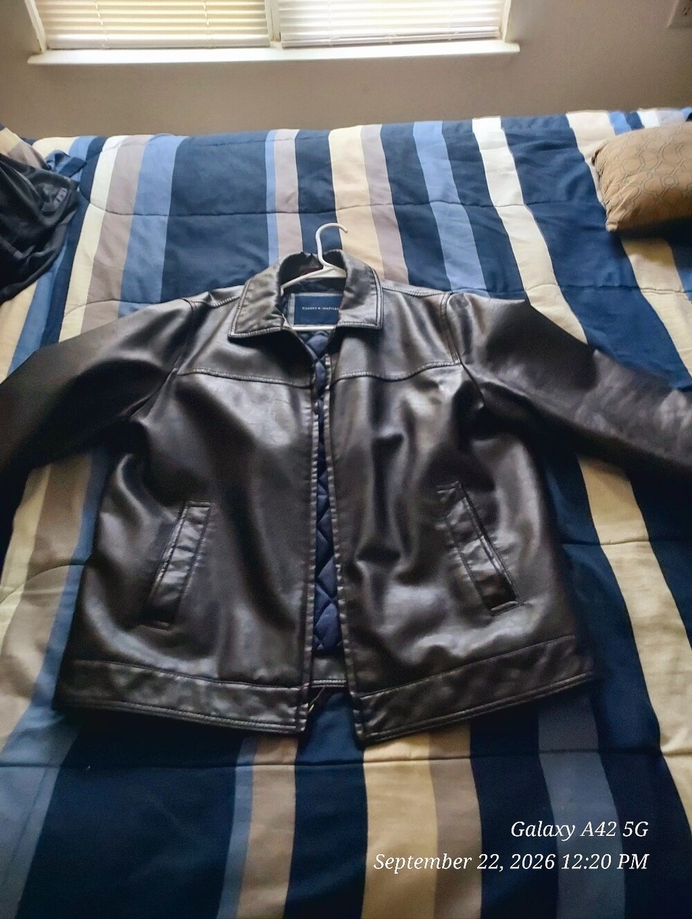 Brown Tommy Hilfiger Jacket Large